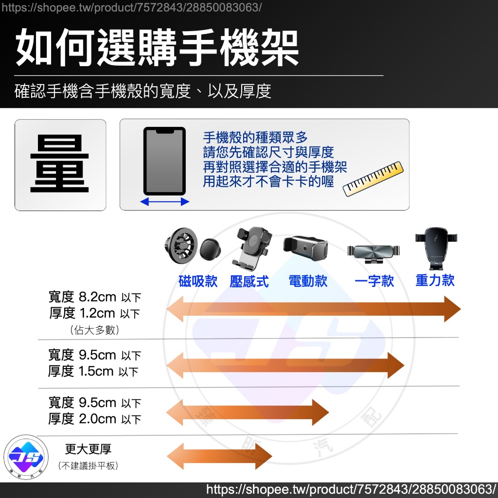 【JS昕展】Yaris CROSS專用卡扣式手機架 YC手機支架 TOYOTA配件 大鴨免黏貼免打孔按壓固定 汽車百貨:圖片 4